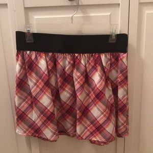 Heart Soul Pink and White Skirt